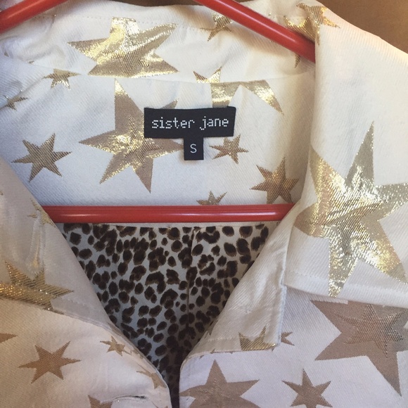 Sister Jane Star Pattern Trucker Jacket - Picture 3 of 7